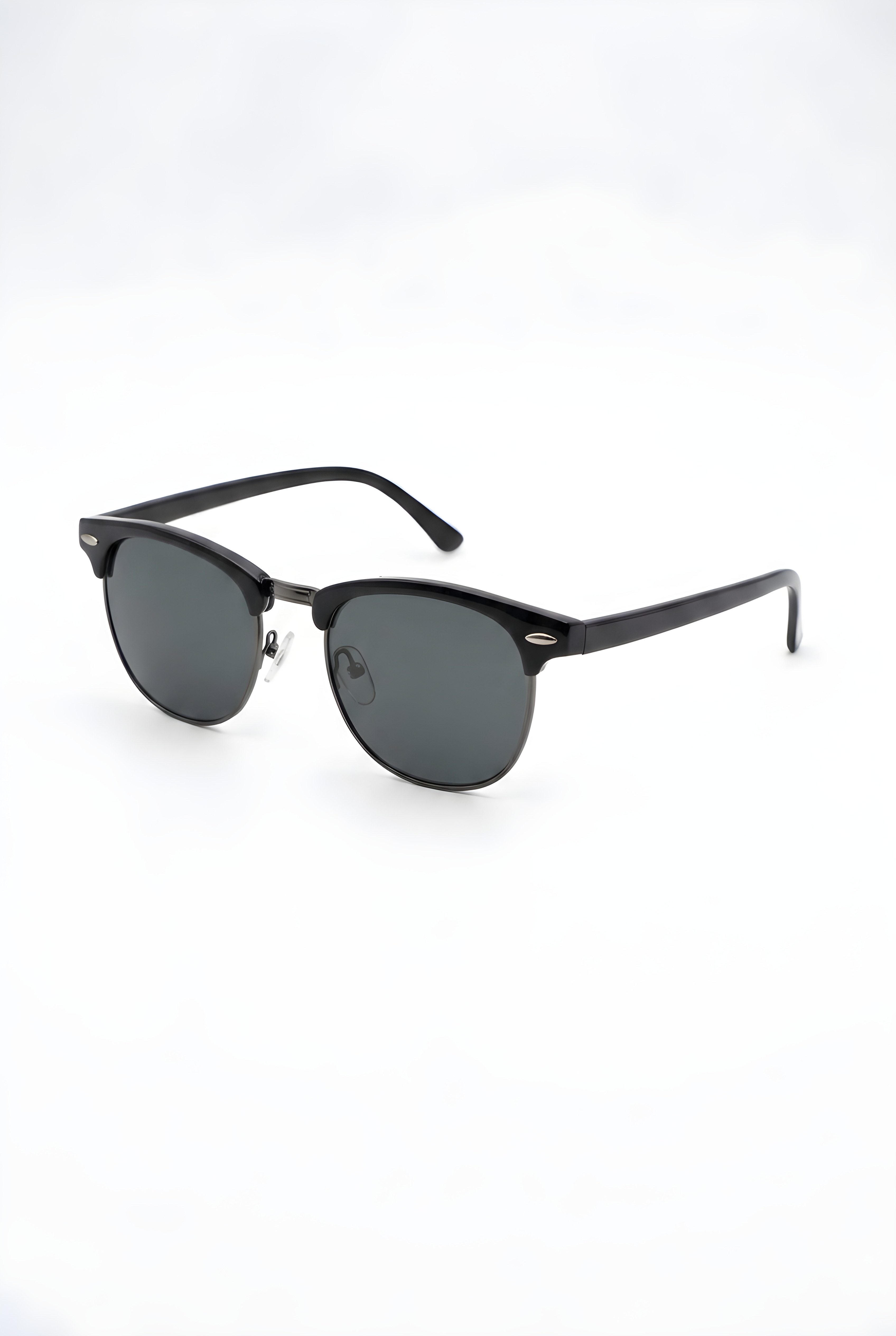 Blue Vision Clubmaster Sunglasses for Men & Women | UV Protection Retro Browline Eyewear