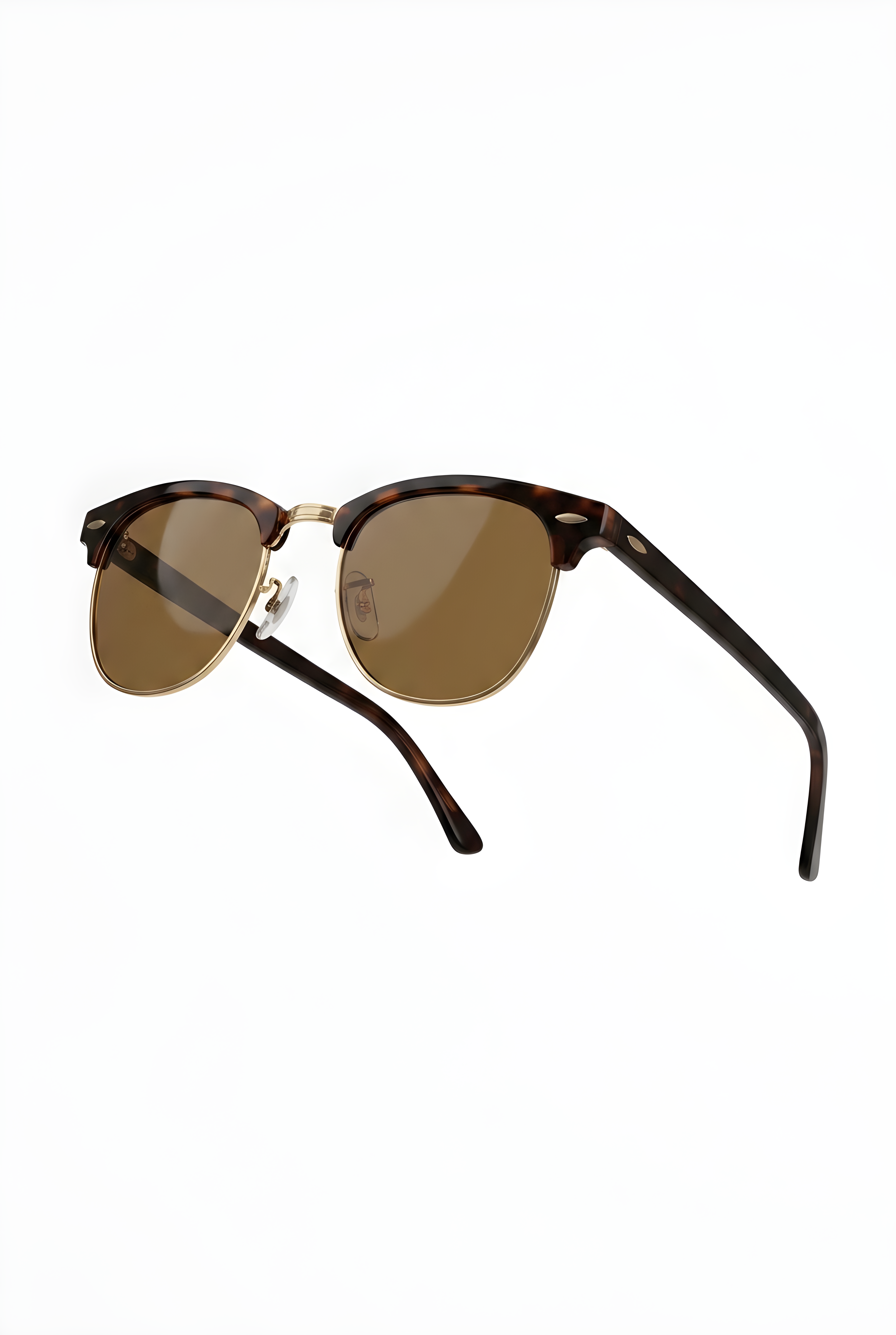 Blue Vision Clubmaster Sunglasses for Men & Women | UV Protection Retro Browline Eyewear