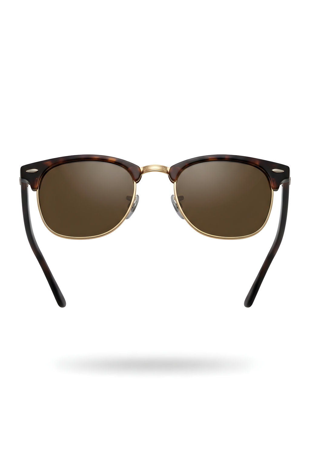 Blue Vision Clubmaster Sunglasses for Men & Women | UV Protection Retro Browline Eyewear