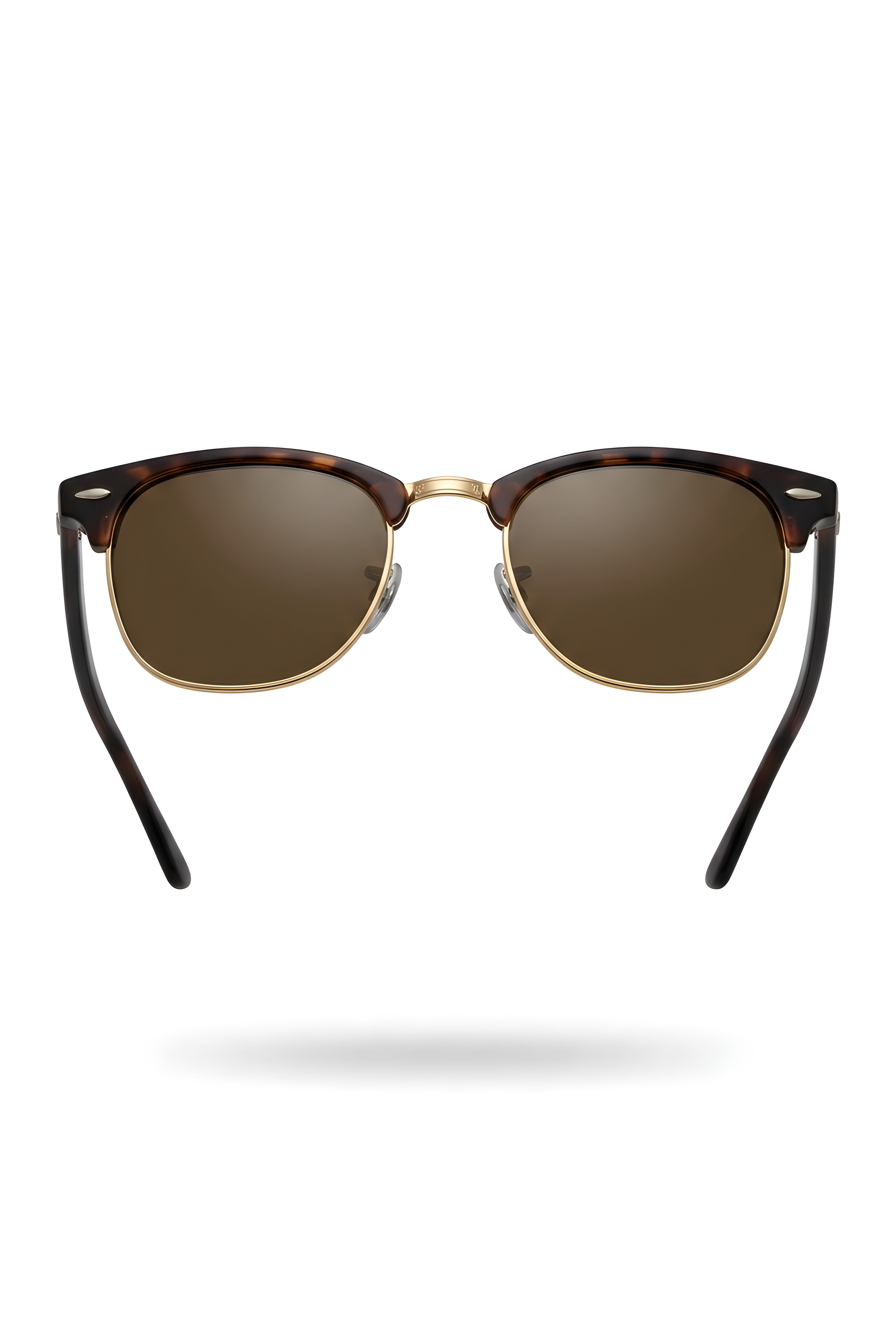 Blue Vision Clubmaster Sunglasses for Men & Women | UV Protection Retro Browline Eyewear